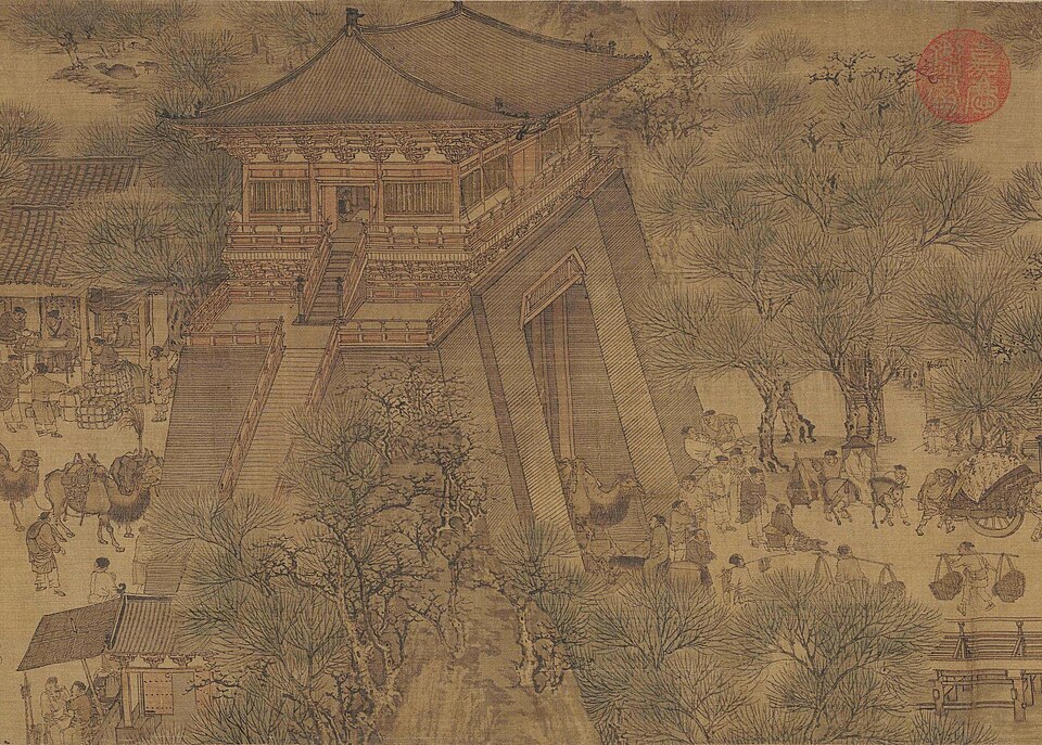 Along the River During the Qingming Festival by Zhang Zeduan