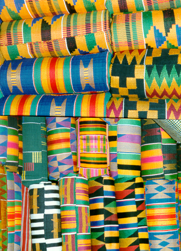 Asante Imperial Kente Cloth (Oyokoman) by Bonwire Master Weavers (Asantehene Royal Workshop)