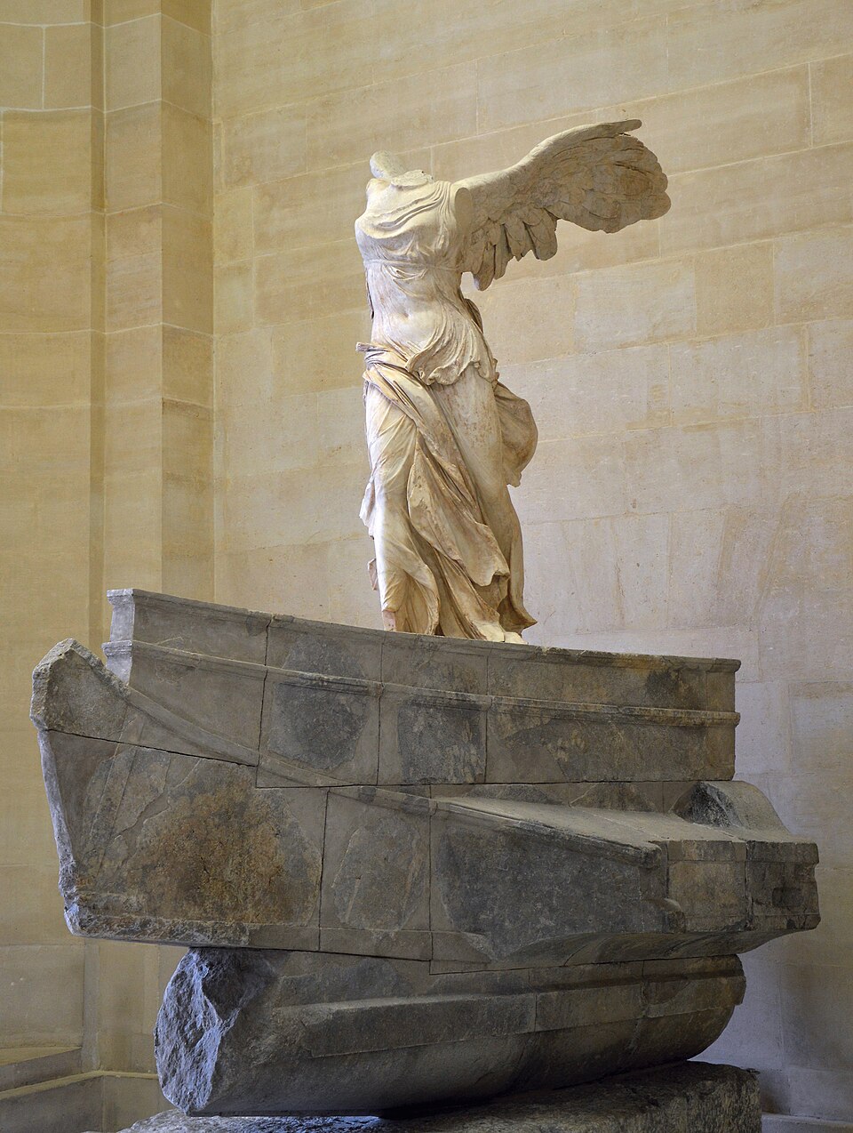 Winged Victory of Samothrace by Hellenistic Master Sculptor