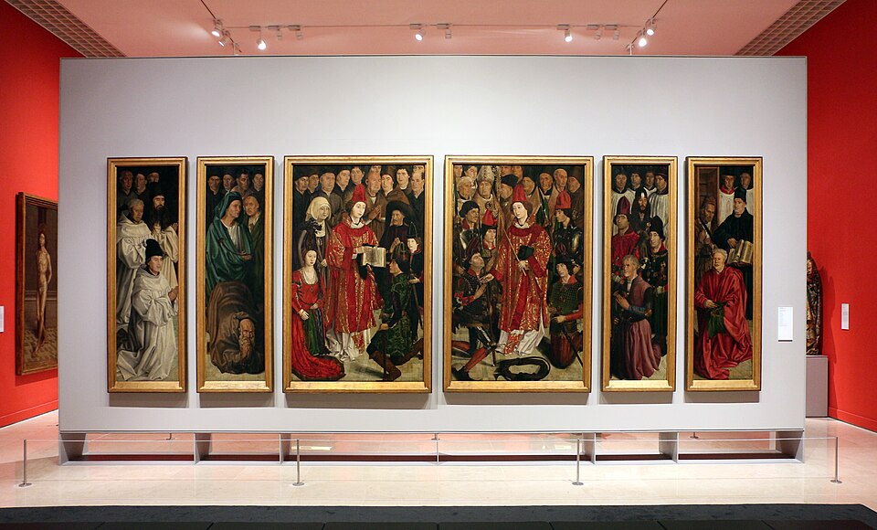 Saint Vincent Panels by Nuno Gonçalves