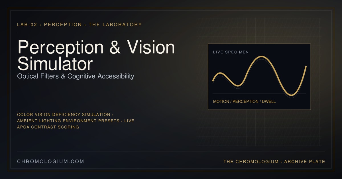 Perception & Vision Simulator specimen